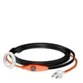 thumbnail image 1 of KFFKFF Pipe Heating Cable, 3FT 7W/FT Insulation Tape for Tubes with Integrated Temperature Control, Water Tube Warming Wire Safeguards PVC Hose, Metallic and Synthetic Tubes from Ice Formation, 1 of 9