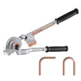 thumbnail image 1 of KFFKFF Pipe and Tube Bender, Dimensions: 1/4", 3/8", 1/2" OD, 3-in-1 Hand Operated Tube Bender, 180° Bend for Copper and Aluminum Pipes, Ideal for HVAC and Refrigeration System Maintenance, 1 of 9