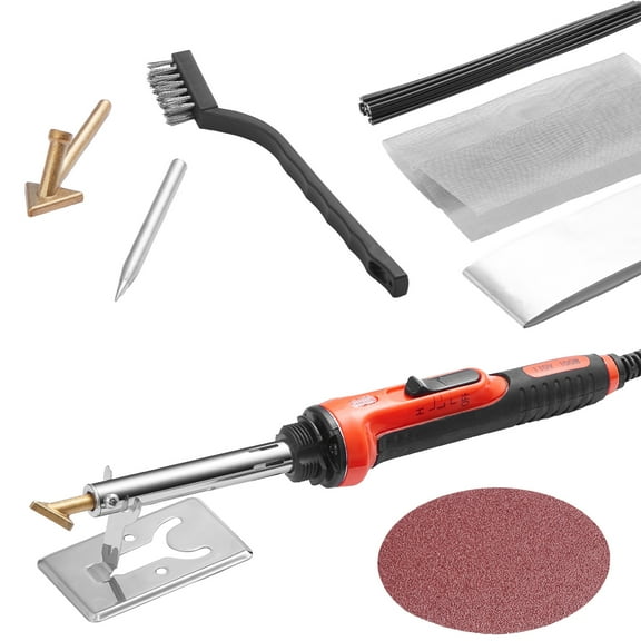 KFFKFF Polymer Fusion Set, 60W/100W Dual-Mode Polymer Fusion Soldering Device with Trio Fusion Tips and 20 Fusion Sticks, Expert Polymer Restoration Fusion Apparatus for Automobile Fender, Canoes