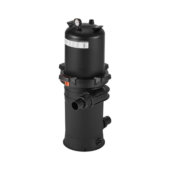 KFFKFF Pool Cartridge Filter, 200 sq.ft, Efficient Swimming Pool Filtration System with Valve, 9000 GPH Spa Cleaning Solution for In-Ground & Above Pools up to 39,625 Gallons