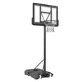 thumbnail image 1 of KFFKFF Portable Basketball Hoop Goal, 4-10ft Adjustable Height, Indoor Outdoor Basketball Hoop System with 44" Shatterproof PC Backboard and Stand Wheels for Teenagers Youth Junior, 1 of 8