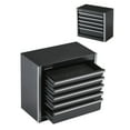thumbnail image 1 of KFFKFF Portable Metal Tool Box, 8.6-inch, Compact Metal Tool Chest with 5 Drawers, Durable Steel Construction with EVA Liners and Non-Slip Feet, Smooth Ball Bearing Slides, 1 of 9