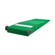 KFFKFF Portable Pitching Hill, Baseball Training Gear, 90 in Indoor/Outdoor Practice Equipment, Softball Assistance Tools with Durable Turf, Pitching Plate, Transport Handles