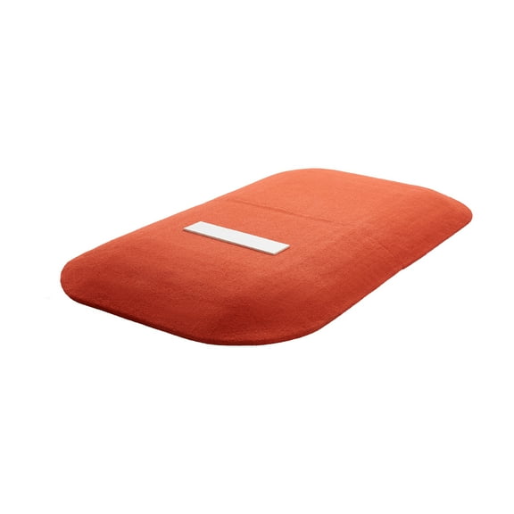 KFFKFF Portable Pitching Mound, Baseball Training Equipment, 107 in for Indoor and Outdoor Use, Softball Practice Aid with Durable Turf and Pitching Rubber