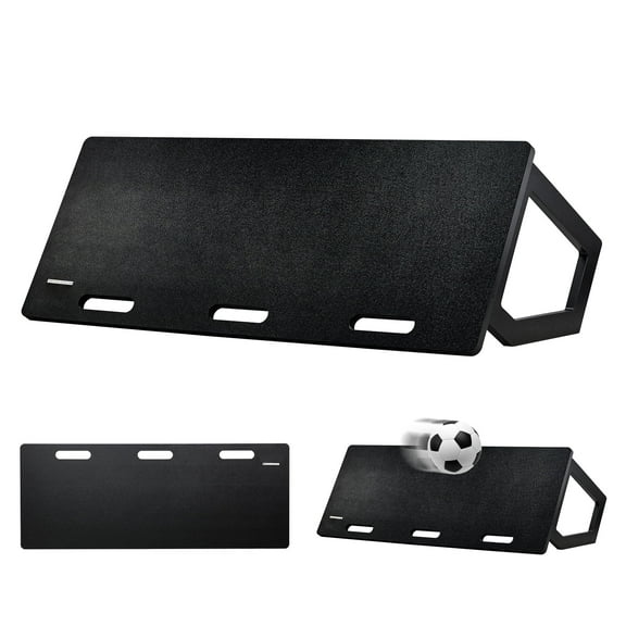 KFFKFF Portable Soccer Wall with 2 Angles Rebound 45"X18" Soccer Rebounder Board