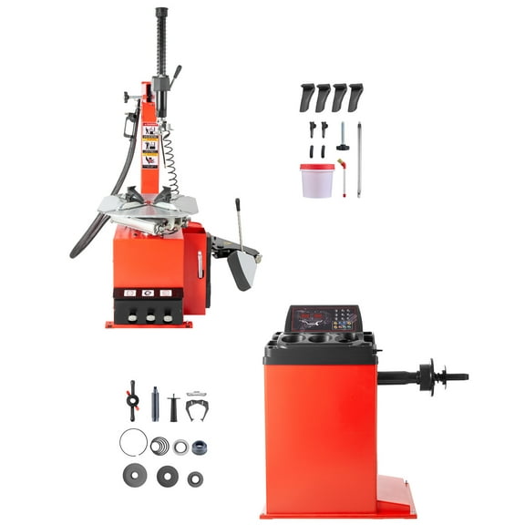 KFFKFF Powered Tire Switcher, 18" Axle, Robust Tire Switcher Tire Equalizer with 1.5 HP Engine, Precise Tire Switcher Tire Equalizer with Automatic Adjustment Feature