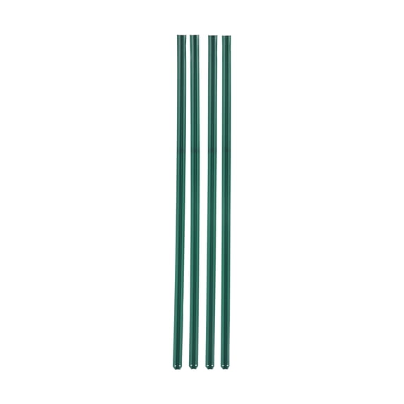 KFFKFF Privacy Slats with Bottom Lock, Single-Wall Vertical Slats for Chain-Link Enclosure, Dense HDPE Chain Link Slats, Perfectly Suited for 4' Tall Fence in Gardens, Farms, Sports Areas (Green)