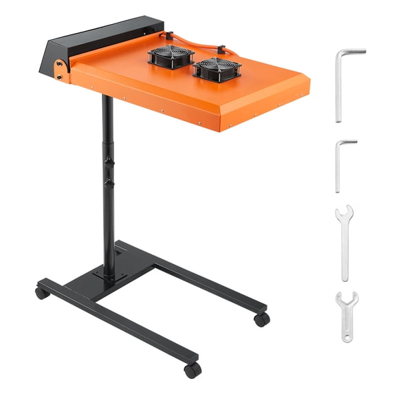 KFFKFF Pro Flash Dryer, 19 x 21 inches, Enhanced 6000W Auto Infrared IR Flash Dryer with Dual Fan, Suitable for Screen Printing Machine, Silk Screen Dryer with Sensor, Adjustable Height