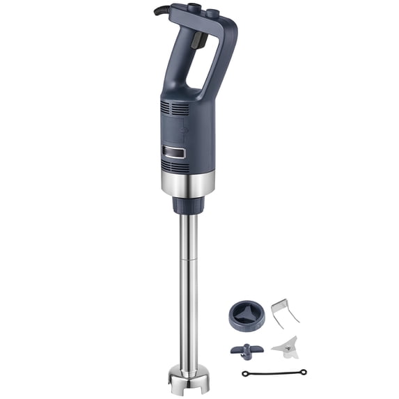 KFFKFF Professional Handheld Blender, 500W Robust Motor, 16-inch Adjustable Speed, Stainless Steel Blade, Versatile Stick Mixer for Soups, Sauces, and Creamy Mashed Potatoes