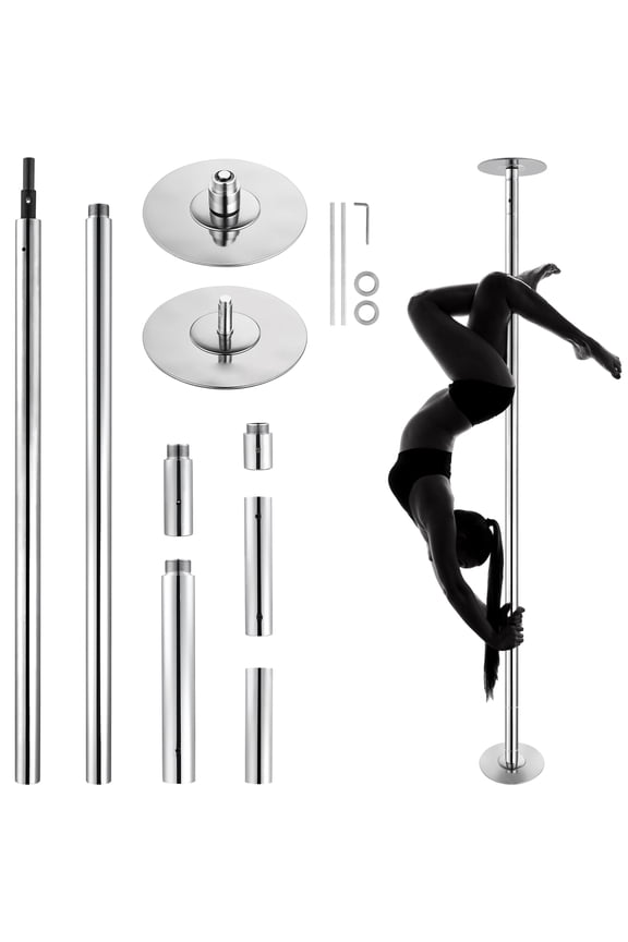 Professional Spinning Static Dancing Pole Portable Removable Fitness Kit