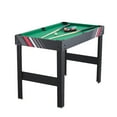 thumbnail image 1 of KFFKFF Quad-Function Game Table Kit, 48" Air Hockey Surface, Versatile Table Featuring Air Hockey, Pool, Foosball, Table Tennis, Pushers & Pucks, Recreational Arcade Table for Home Game Space, 1 of 9