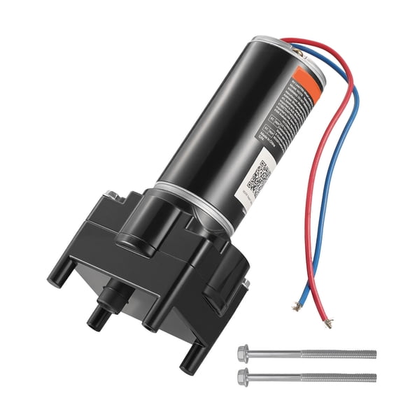 KFFKFF RV 5th Wheel Landing Gear Motor, 5500 lbs Capacity, 300W Power Motor Replacement for LG-142178, Compatible with Various RV Landing Gear Systems, Black