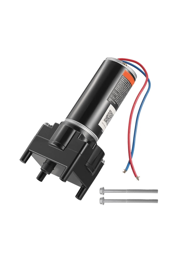 RV 5th Wheel Landing Gear Motor, 5500 lbs Capacity, 300W Power Motor Replacement for LG-142178, Compatible with Various RV Landing Gear Systems, Black