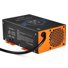 KFFKFF RV Transformer, 55 Amp, Conversion of 110V AC to 12V DC, RV Energy Transformer Battery Charger featuring 4 Phase Intelligent Charging with 13V to 16.5V Modifiable Operating Scope, ETL