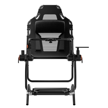 KFFKFF Race Wheel Stand, Collapsible, Compatible with Logitech G923/G920/G29, Steering Wheel Stand with Adjustable Foot Pedal Angle, Portable Steel Drive Simulation Cockpit