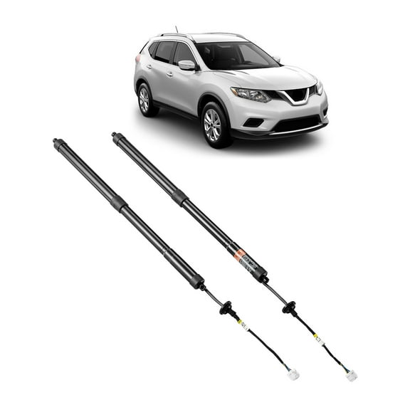 KFFKFF Rear Left & Right Tailgate Power Lift Supports, Compatible with 2014-2020 Nissan Rogue/X-Trail, Electric Liftgate Hatch Shock Struts, Replacement for OE# 905614BA4A 90561-4BA4A (Set of 2)