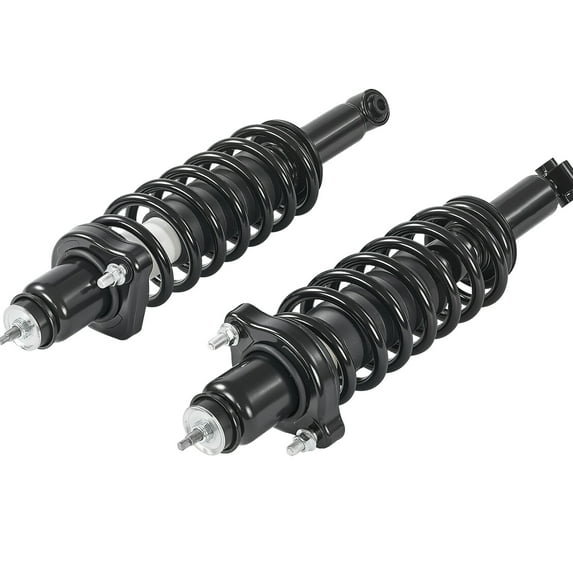KFFKFF Rear Shock Absorber Strut Assembly, Set of 2 with Coil Spring, Compatible with 2007-2012 Dodge Caliber Models, Automotive Replacement for OE 172401