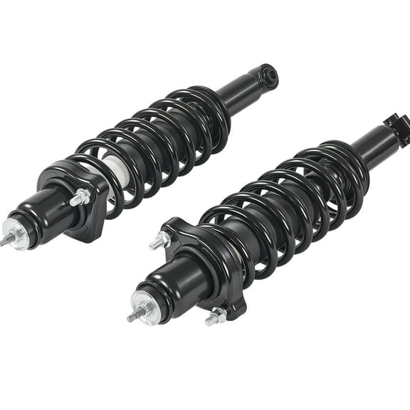 KFFKFF Rear Shock Absorber Strut Assembly, Set of 2 with Coil Spring, Compatible with 2007-2012 Dodge Caliber Models, Automotive Replacement for OE 172401