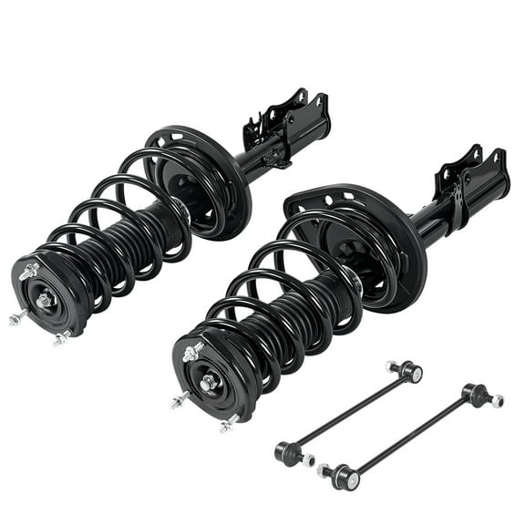 KFFKFF Rear Shock Absorber Strut Assembly, Set of 2 with Stabilizer Bar & Coil Spring, Fits 2007-2011 Toyota Camry and 2008-2012 Toyota Avalon Models, OE 172401