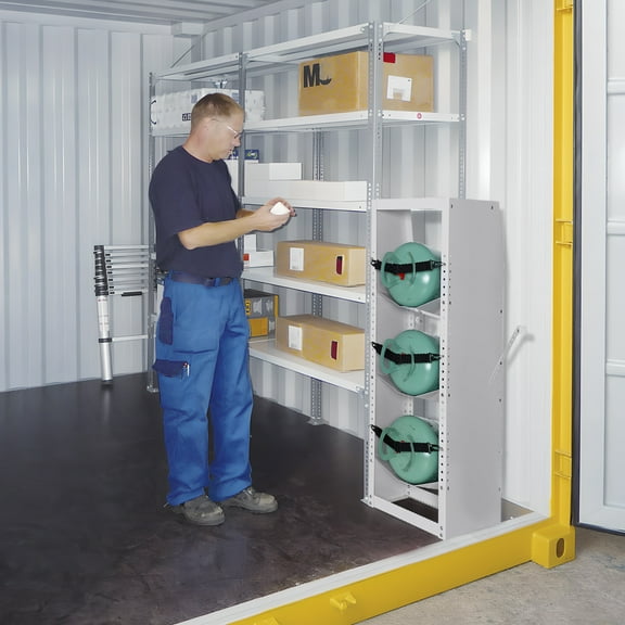 KFFKFF Refrigerant Tank Rack 3 x 30-50lbs Bottle Tanks Cylinder Tank Rack