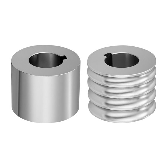 KFFKFF Replacement Roller for Rolling Mill, 4 Groove Sizes, Metal Roller for Jewelry Crafting, Includes Half-Round and Flat Rollers, Durable Alloy Steel for Shaping Metals like Gold, Silver,and Brass