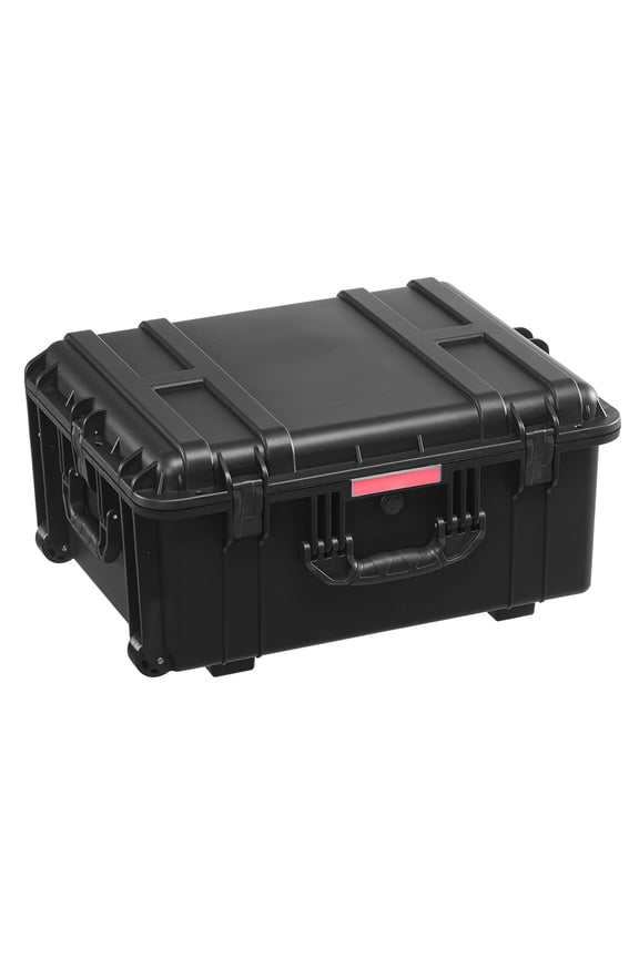 Resilient Hard Shell Case, Robust Protection Moisture-Proof Container with Customizable Foam, Casters & Telescopic Grip Handles for Journey, Hunting, Armed Forces, Strategic