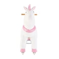 thumbnail image 1 of KFFKFF Ride-On Unicorn Toy for Kids, No Battery Needed, Smooth Wheels with Anti-Roll Safety Ring, Enhanced Raised Seat, Comfortable Handles, Durable Pedals,Supports Up to 176 lbs,Suitable for Ages 6+, 1 of 9