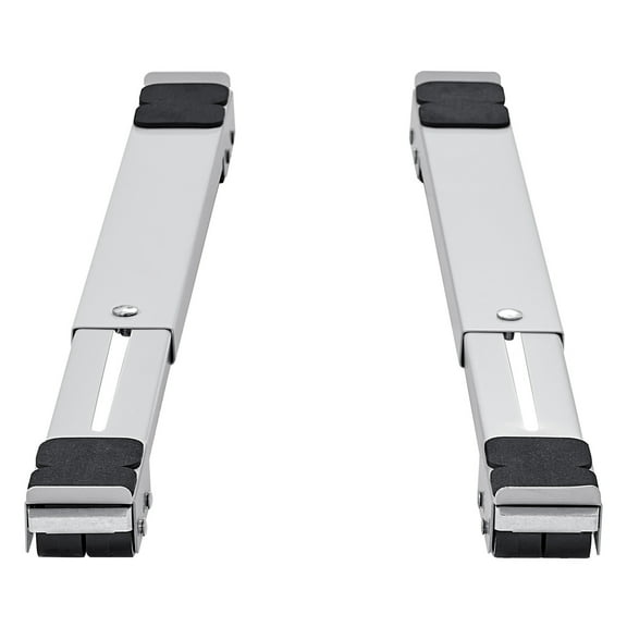 KFFKFF Robust Appliance Rollers, Support up to 660 lbs, Adjustable Mobile Base for Washing Machines, Stand for Fridge, Dolly for Moving Refrigerators, Dryers, Dishwashers, in White