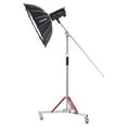 thumbnail image 1 of KFFKFF Robust Illumination Support on Wheels, Peak Elevation 10.5 ft/320 cm, Modifiable Three-Legged Stand with Stainless Steel, Photography Rolling Foundation Stand, Suitable for Studio Softbox, 1 of 9