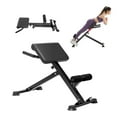 thumbnail image 1 of KFFKFF Roman Chair Hyperextension Bench, 250 lbs Customizable & Collapsible Extension Device, Versatile Workout Gear for Glute, Hamstring, Back, and Ab Exercises,Fitness Weight Bench for Domestic Gym, 1 of 7