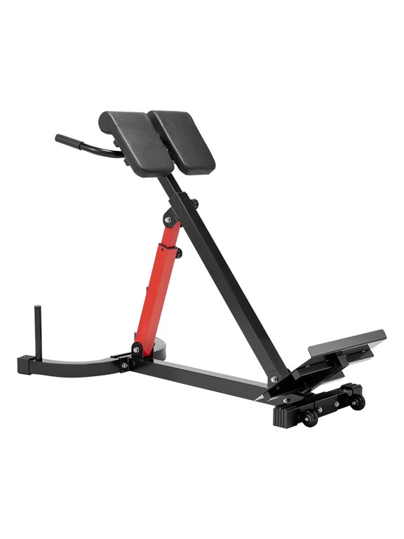 Roman Chair Hyperextension Bench, 350 lbs Customizable Extension Device, Versatile Workout Gear for Glute, Hamstring, Lower Back, and Ab Exercises, Fitness Weight Bench for Domestic Gym