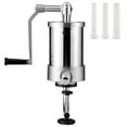 thumbnail image 1 of KFFKFF Sausage Stuffing Maker 2.5 lb/1.5 L Capacity Homemade Sausage Maker Stainless Steel, 1 of 10