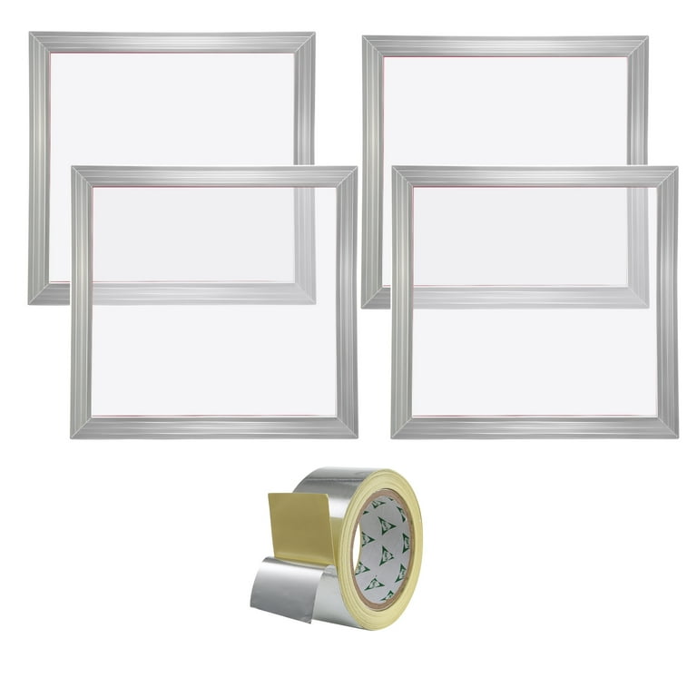 KFFKFF Screen Printing Set, Quartet of Aluminum Silk Screen