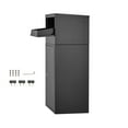 thumbnail image 1 of KFFKFF Secure Outdoor Parcel Delivery Box, 35.8 in Mailbox with Lock, Durable Steel Drop Box Featuring Anti-Theft and Weather-Resistant Design, Ideal for Home or Office Use, Black, 1 of 9