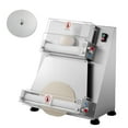 thumbnail image 1 of KFFKFF Semi-Automatic Stainless Steel Dough Roller Machine, Adjustable Thickness for Pizza and Pasta, 3-16 Inch Press with Lid, 390W Electric Design, Handles Up to 260 Pieces Per Hour, 1 of 9