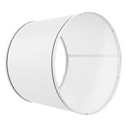 KFFKFF Set of 2 Lamp Shades, 11-inch Top x 13-inch Bottom x 10-inch Height (Spider Fitter), Medium-Sized Shades with Harp, Ideal for Table Lamps, Floor Lamps, and Pendant Lights
