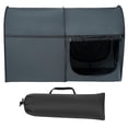 thumbnail image 1 of KFFKFF Sleep Canopy, Pongee Material, Quad-Entry, Airy Privacy Pod with Thin Fiber Rods, Full Bed Coverage, Light-Blocking, Ideal for Adult Rest Space, 1 of 9