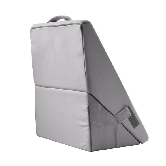 KFFKFF Sleep-Enhancing Inclined Pillow, Modifiable Therapeutic Bed Wedge, Filled with 25D Dense Foam & Accompanied by a Gentle Detachable Cover, Post-Operative Support Pillow for Heartburn