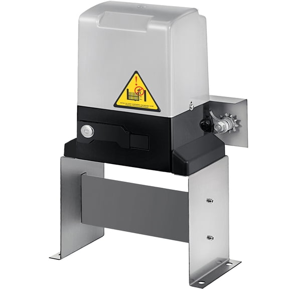 KFFKFF Sliding Door Opener AC1400 3100 Lbs With 2 Remotes, Sliding Gate Opener, Travel Speed 43 ft/min
