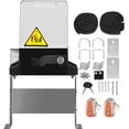 thumbnail image 1 of KFFKFF Sliding Gate Opener, AC1400 3100LBS Capacity, Includes 2 Remote Controls, Gate Operator Kit for Security, 43ft/Min Movement Speed, Electric Driveway Sliding Gate Motor, 1 of 9