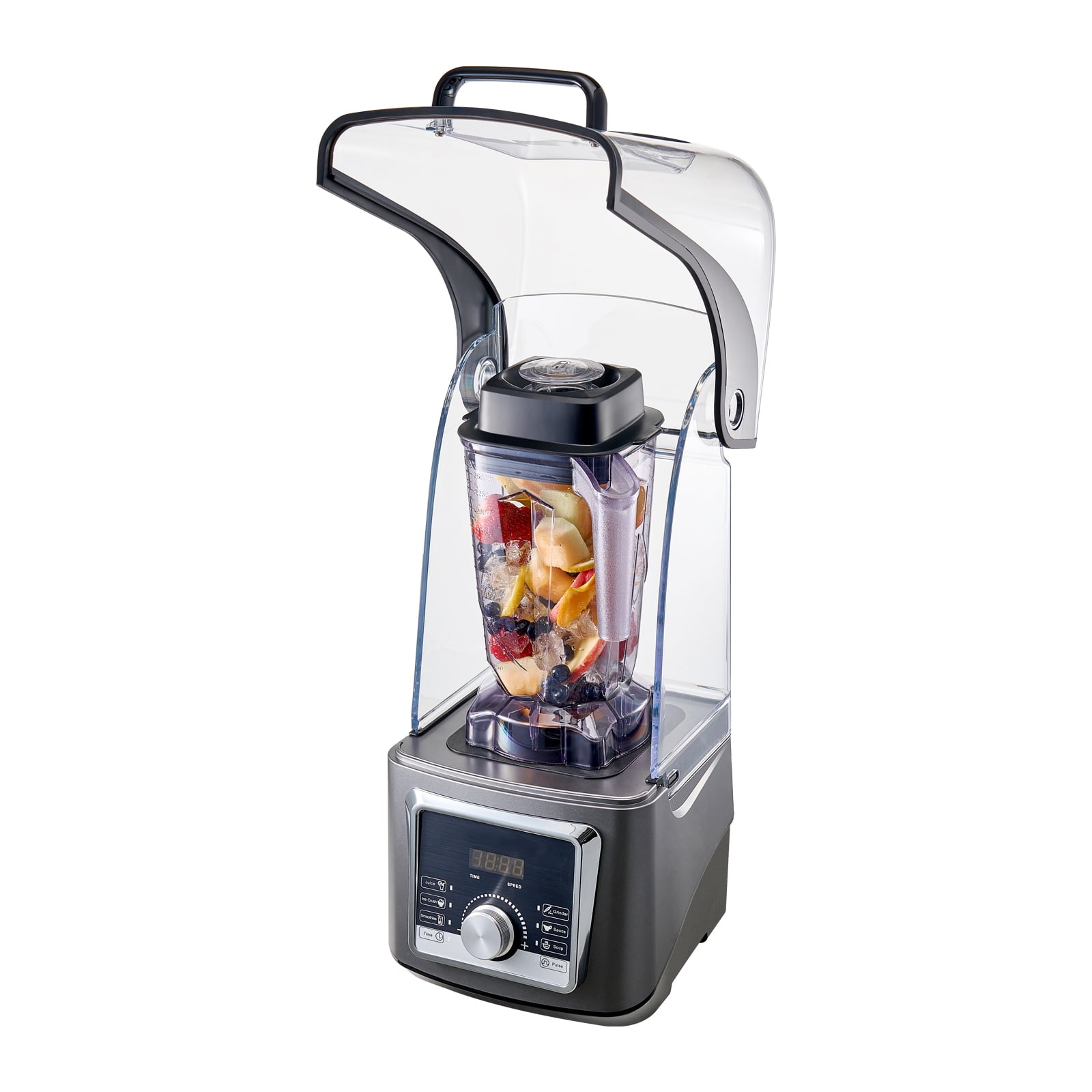 KFFKFF Smoothie Blender, 85 oz 1400W, Expert Grade Blender with Robust Motor, Versatile Food Processor Blender with Sound Shield for Smoothie/Milkshake/Juice, Suitable for Kitchen