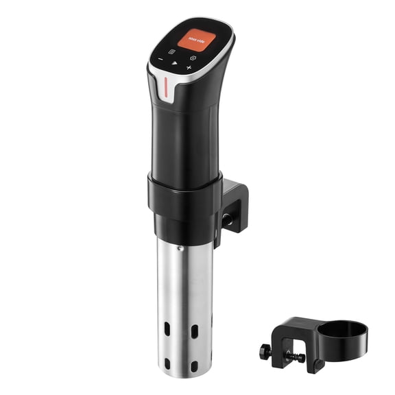 KFFKFF Sous Vide Precision Cooker, 1100W Immersion Circulator with Wi-Fi Connectivity, LCD Touchscreen, 10 Preset Options, Quick Heating, Precise Temperature Control, and App Integration