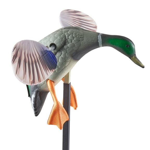 KFFKFF Spinning Wing Motion Duck Decoys, Outdoor Teal Decoys for Hunting, Floating Duck for Pool, Pond, and Lake, Realistic Plastic Duck Hunting Decoy, Garden Yard Decoration, Portable Design, 1-Pack