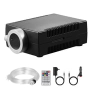 KFFKFF Starlight Headliner Kit, 150 pcs 0.03 in 6.5 ft, 16W Fiber Optic Star Ceiling Lights for Car, Bluetooth APP, Remote Control, Sound Activated, RGBW Light Engine, for Home Bedroom Decoration