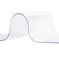 thumbnail image 1 of KFFKFF Strip Curtain PVC Door Curtain 48" x 84" Cooler Freezer Clear Plastic, 1 of 9