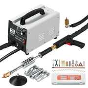 KFFKFF Stud Welding Dent Repair Set, 1.8KW Spot Welding Dent Extractor with Auto/Manual Welding & 7 Flexible Modes, 110V Vehicle Body Spot Welding Dent Extractor Device for Automobile