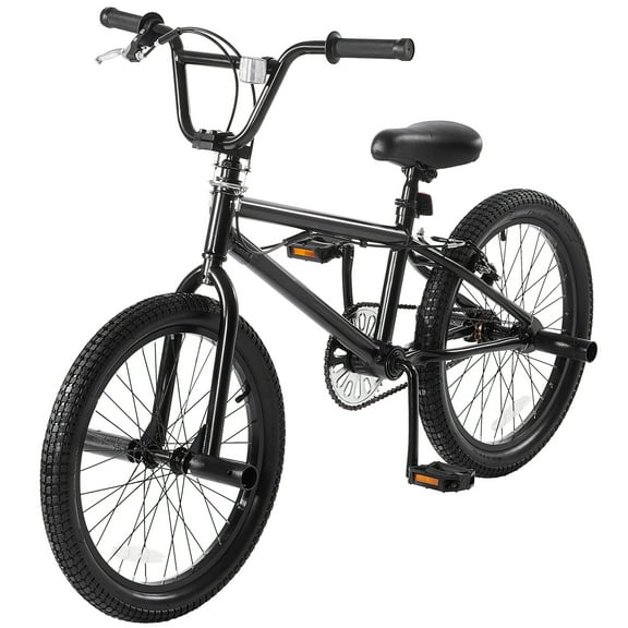 KFFKFF Stunt BMX Bike, 20-Inch Wheel, 360° Rotating Feature with 4 Supports, Ideal for Beginners to Advanced Users, BMX Cycles for Adolescents and Adults, Lightweight Aluminum Alloy Framework