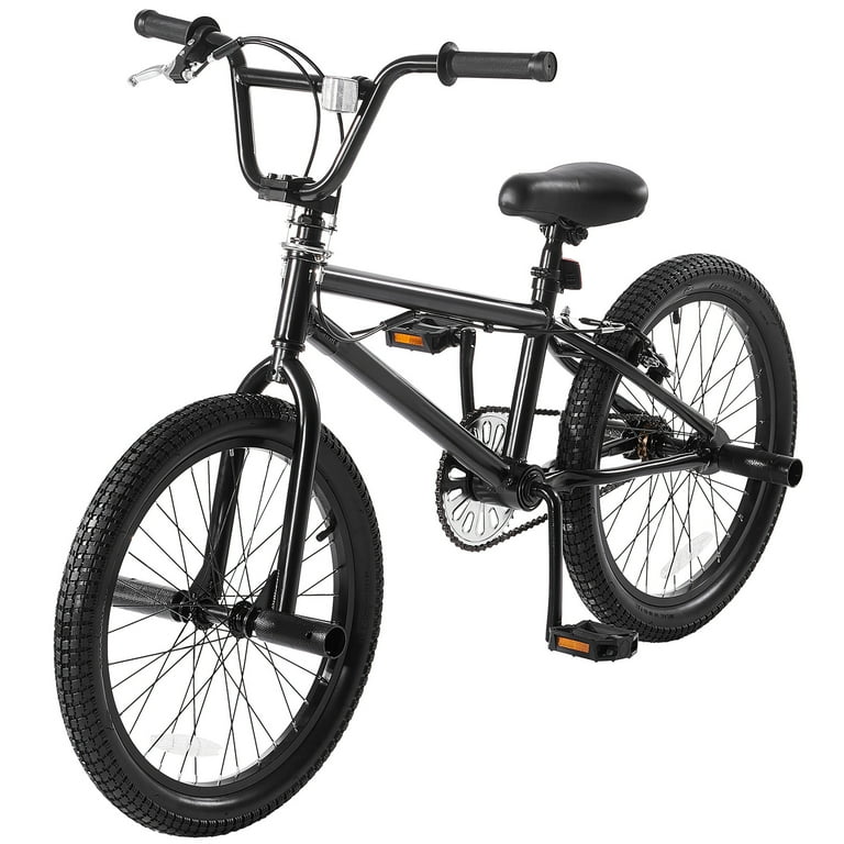 KFFKFF Stunt BMX Bike, 20-Inch Wheel, 360° Rotating Feature