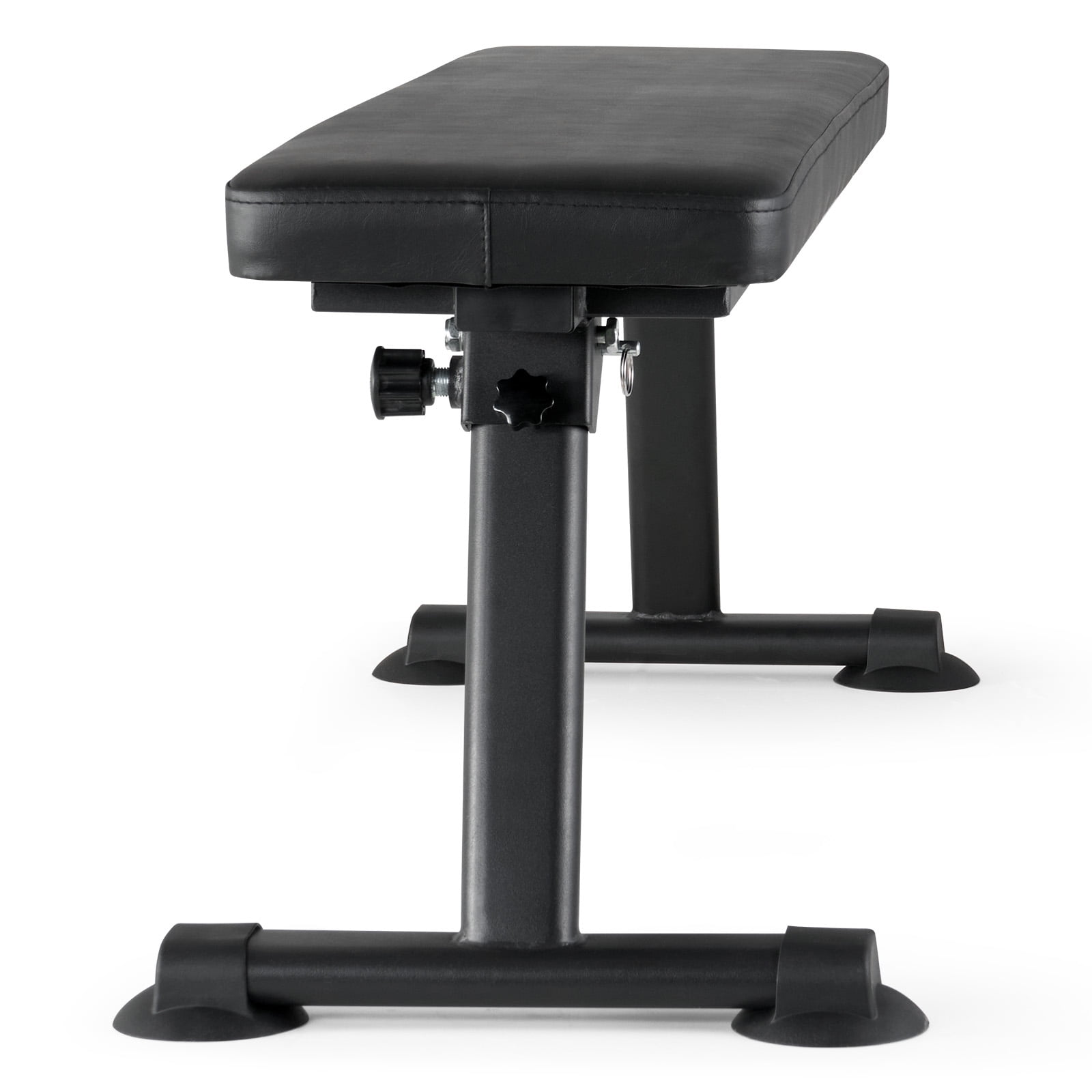 KFFKFF Sturdy Weight Bench, Collapsible Fitness Bench for Comprehensive Exercise, Versatile Gym Bench for Home Use, Supports up to 1000 LBS, Ideal for Strength Workouts and Core Training