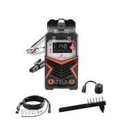KFFKFF TIG Welder, 200A 6-Function Aluminum Welding Machine LED Display - AC TIG/DC TIG/AC Pulse TIG/DC Pulse TIG/Spot TIG/MMAStick, 110&220V Dual Power Synergic Control IGBT Welding Instrument